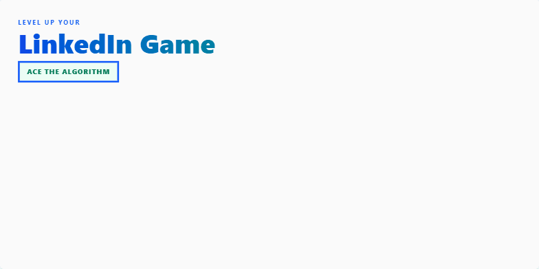 A slide with a retro gaming theme, showing animated progress bars for LinkedIn skills like 'Hook Rate' and 'Consistency Combo.' Pixelated icons of a trophy and star add to the 8-bit aesthetic.  Power-up chips provide tips for acing the LinkedIn algorithm. Fragment #1