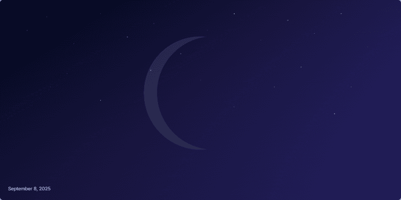 Title slide for a presentation on sleep. Dark background with twinkling stars, a crescent moon, and the title 'Sleep: The Essential Reset'. Fragment #1