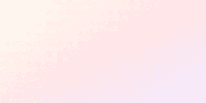 A slide with a calming peach and lavender gradient background. The title 'The Secret Language of Productive Mornings' appears gently, letter by letter. Animated icons of a coffee cup, journal, and sunrise float subtly, creating a peaceful and inspiring atmosphere. Fragment #1