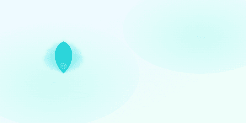 A tranquil gradient of blues and greens forms the backdrop. A stylized lotus flower blooms gently in the center left. The title 'Unlock Your Inner Zen: Mindfulness for the Modern Hustle' appears on the right, followed by interactive keywords 'Pause, Breathe, Focus', and a concluding message promoting a calm mind in a busy world. Fragment #2