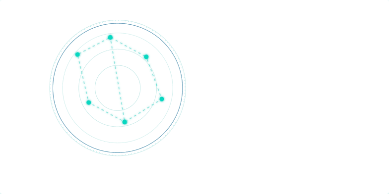 A stylized, low-poly wireframe globe rotates slowly, pulsing with interconnected nodes of light. The title 'Your World, Decentralized: Nomad Security Blueprint' appears, with shimmering effects around 'Decentralized' and 'Blueprint'. The cool blue and teal color palette evokes trust and technological sophistication. Fragment #1
