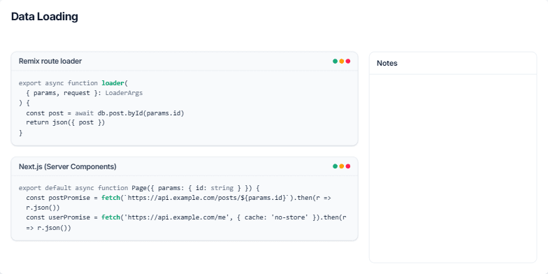 Comparing Data Loading Patterns: Remix Route Loaders vs. Next.js React ...