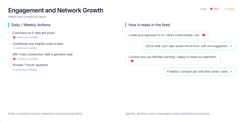 A Strategic Guide to Compounding Network Growth with Daily Engagement ...